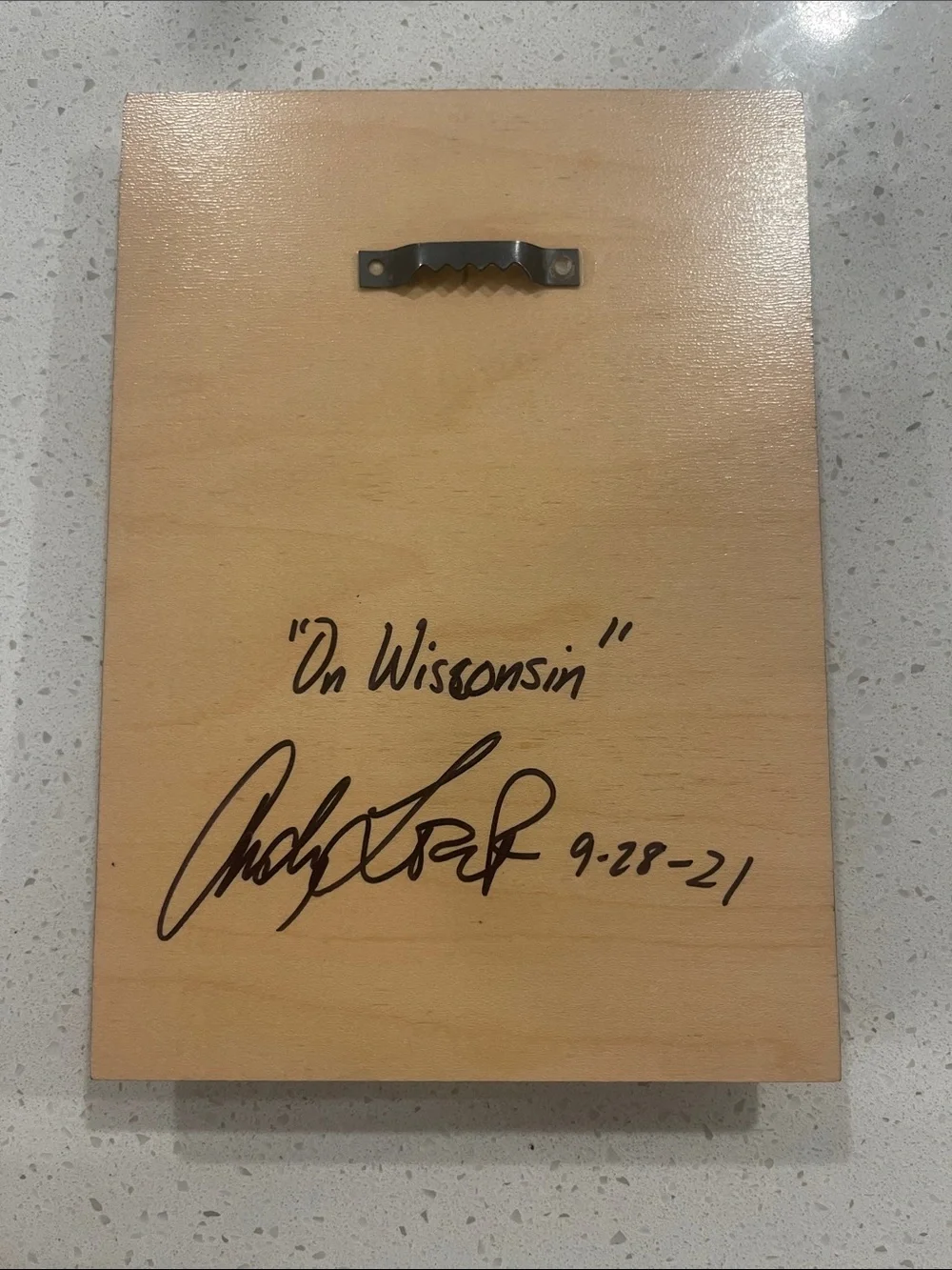 Camp Randall Stadium Wood Stadium Map Plaque - Natural Wood